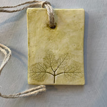 Load image into Gallery viewer, Handmade Mint Clay Ornament