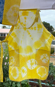 Apron-  Turmeric and Marigold Dyed